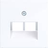 Hager Cache blanc lumineux (brillant) WAF1108WG 1 pc(s)