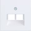 Hager Cache blanc lumineux (mat) WAF1108WM 1 pc(s)