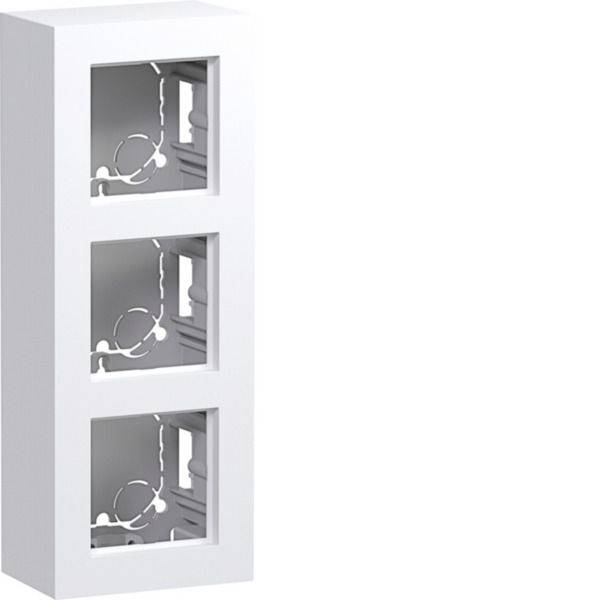 Hager Boîtier blanc lumineux (mat) WAD8310WM 1 pc(s)
