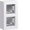 Hager Boîtier blanc lumineux (brillant) WAD8210WG 1 pc(s)