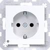 Hager Prise à contact de protection WLS1462WG 1 pc(s)