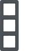 Hager Cadre Cadre anthracite (mat) WAD7300AT 1 pc(s)