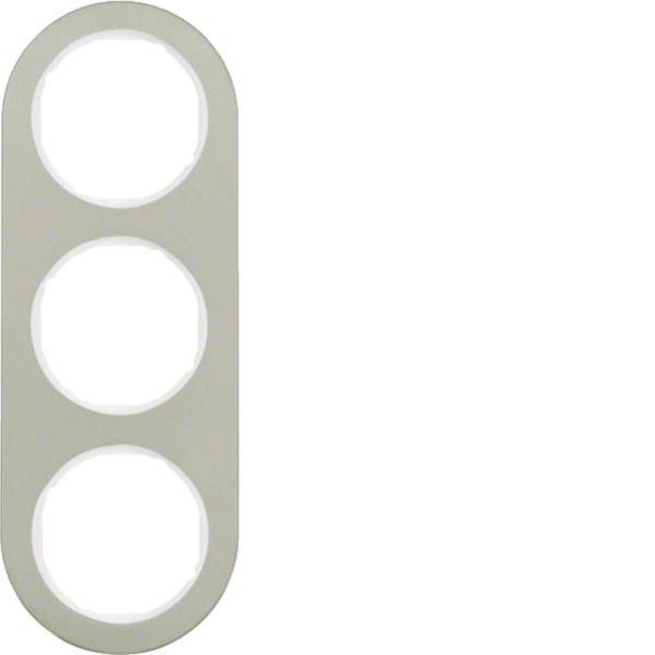 Hager Cadre Cadre acier inoxydable (mat) WLD9300STW 1 pc(s)