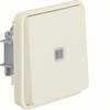 Hager Insert de bouton blanc polaire WNA021B 1 pc(s)