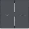 Hager Bouton à bascule anthracite (mat) WAW2001AT 1 pc(s)