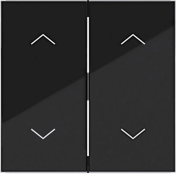 <br>  Hager<br>  Bouton à bascule<br>  <br>  <br>  <br>  <br>  noir de nuit (brillant)<br>  WAW2002BG<br>  1 pc(s)<br>