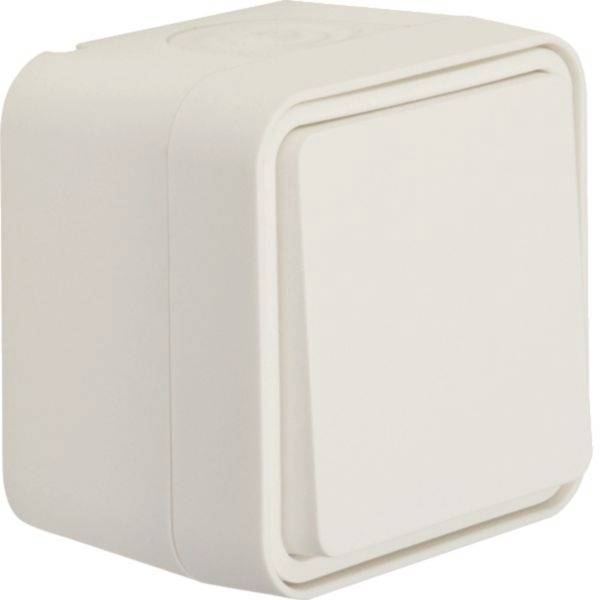 Hager Bouton-poussoir blanc polaire WNC020B 1 pc(s)