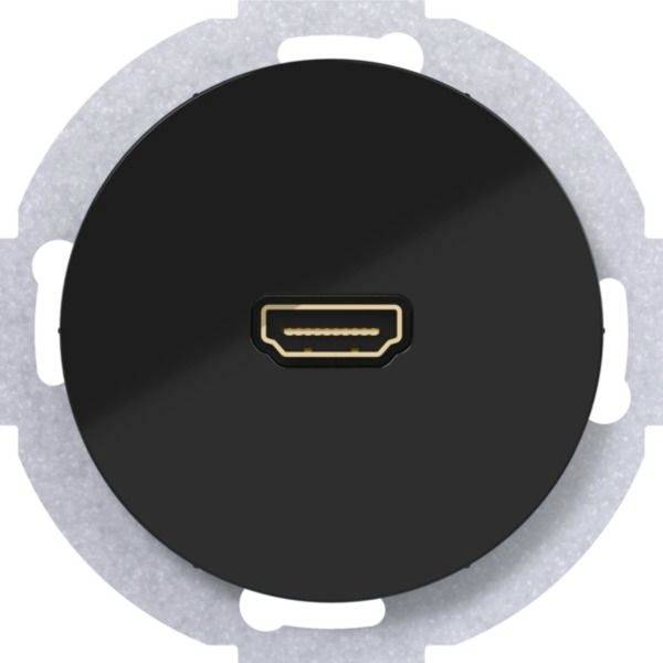 Hager Prise noir (brillant) WLF4380BG 1 pc(s)