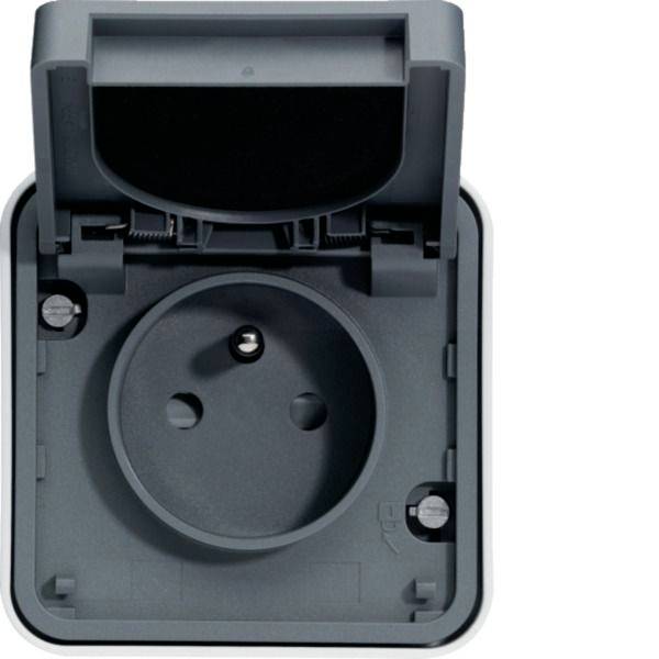 Hager     gris WNC100EC 1 pc(s)