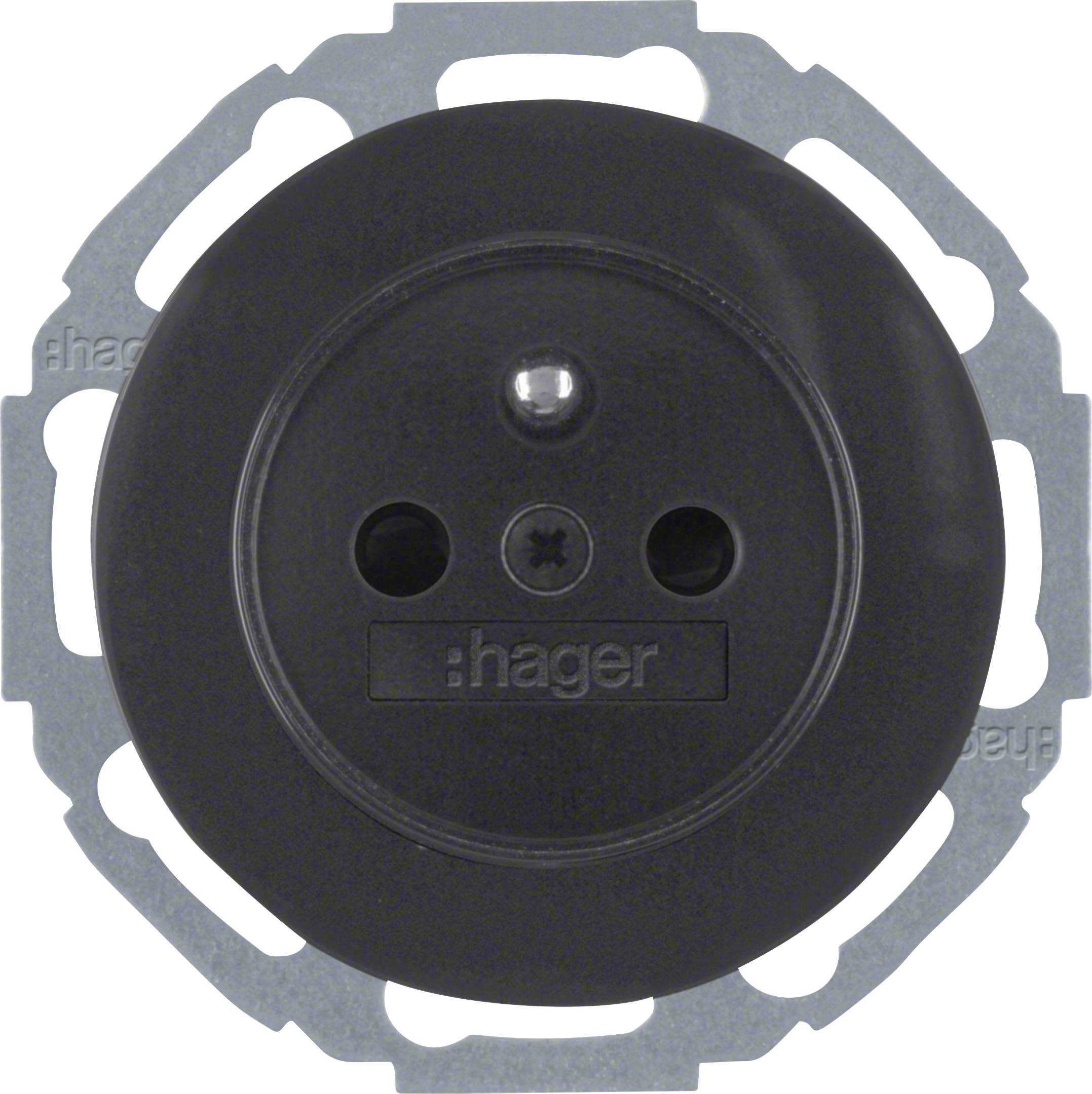 Hager Prise à contact de protection WLS1800BG 1 pc(s)