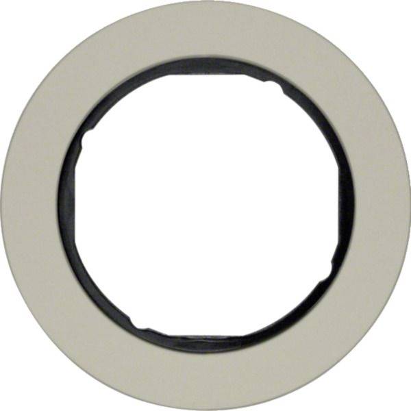 Hager Cadre Cadre acier inoxydable (mat) WLD9100STB 1 pc(s)