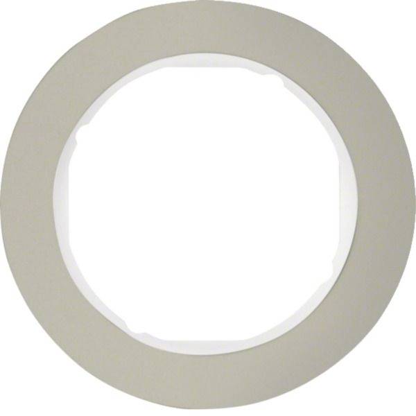 Hager Cadre Cadre acier inoxydable (mat) WLD9100STW 1 pc(s)