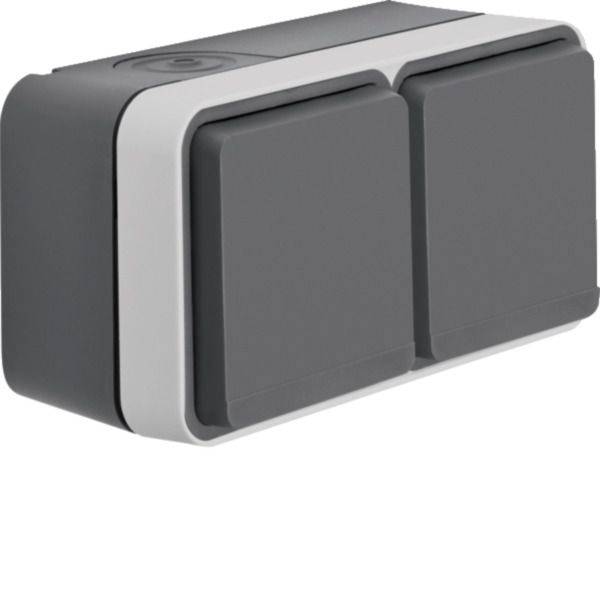 Hager     gris WNC122 1 pc(s)