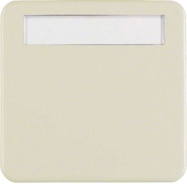 Balance numérique beige pour salle de bain avec un écran rectangulaire vierge en haut.