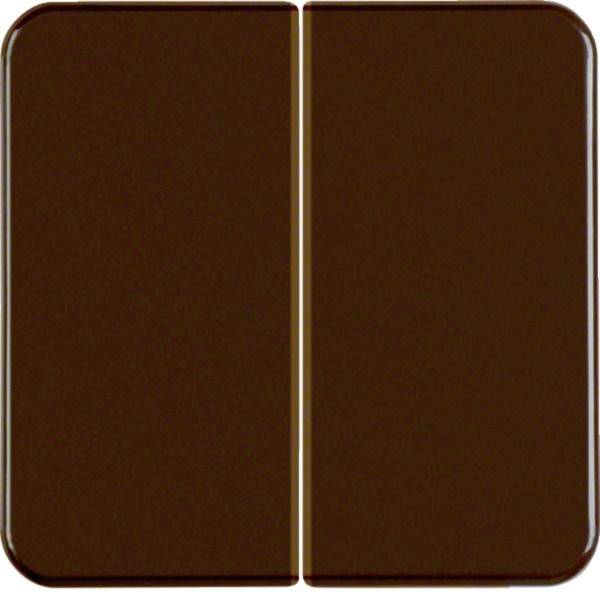 Icône marron en rectangle arrondi divisée par une ligne verticale centrale, ressemblant à deux portes ou panneaux fermés.