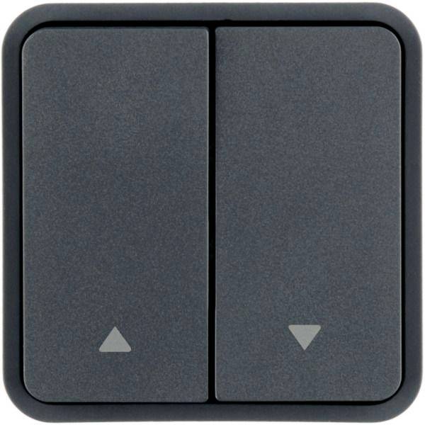 <br>  Hager<br>  Bouton à bascule<br>  <br>  <br>  <br>  <br>  gris<br>  WNT982<br>  1 pc(s)<br>