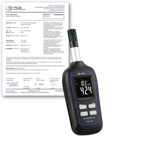 PCE Instruments PCE-444-ICA Thermo-hygromètre noir/bleu PCE-444-ICA