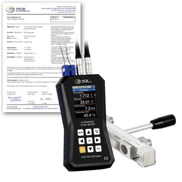 PCE Instruments Capteur à ultrasons PCE-TDS 200+ SR-ICA Tension de fonctionnement (gamme): 5 V Plage de mesure: 0 - 32 m/s 1 pc(s)