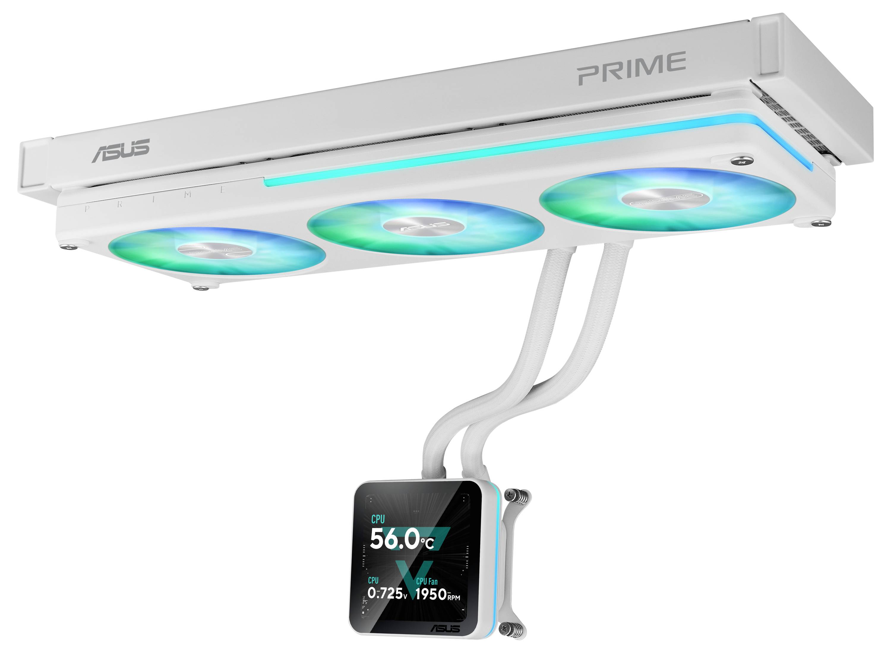 Asus PRIME SLC II 360 ARGB LCD WHT AiO C Système de refroidissement à l'eau pour PC-1