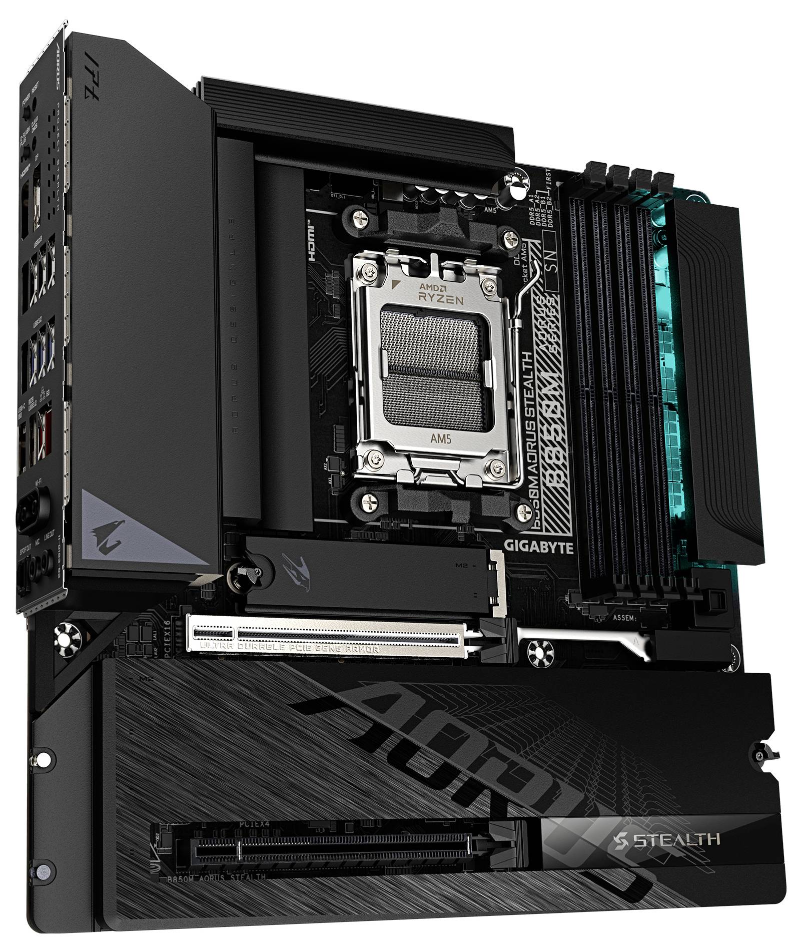 Gigabyte B850M AORUS STEALTH AM5 4xDDR5 Carte mère-2