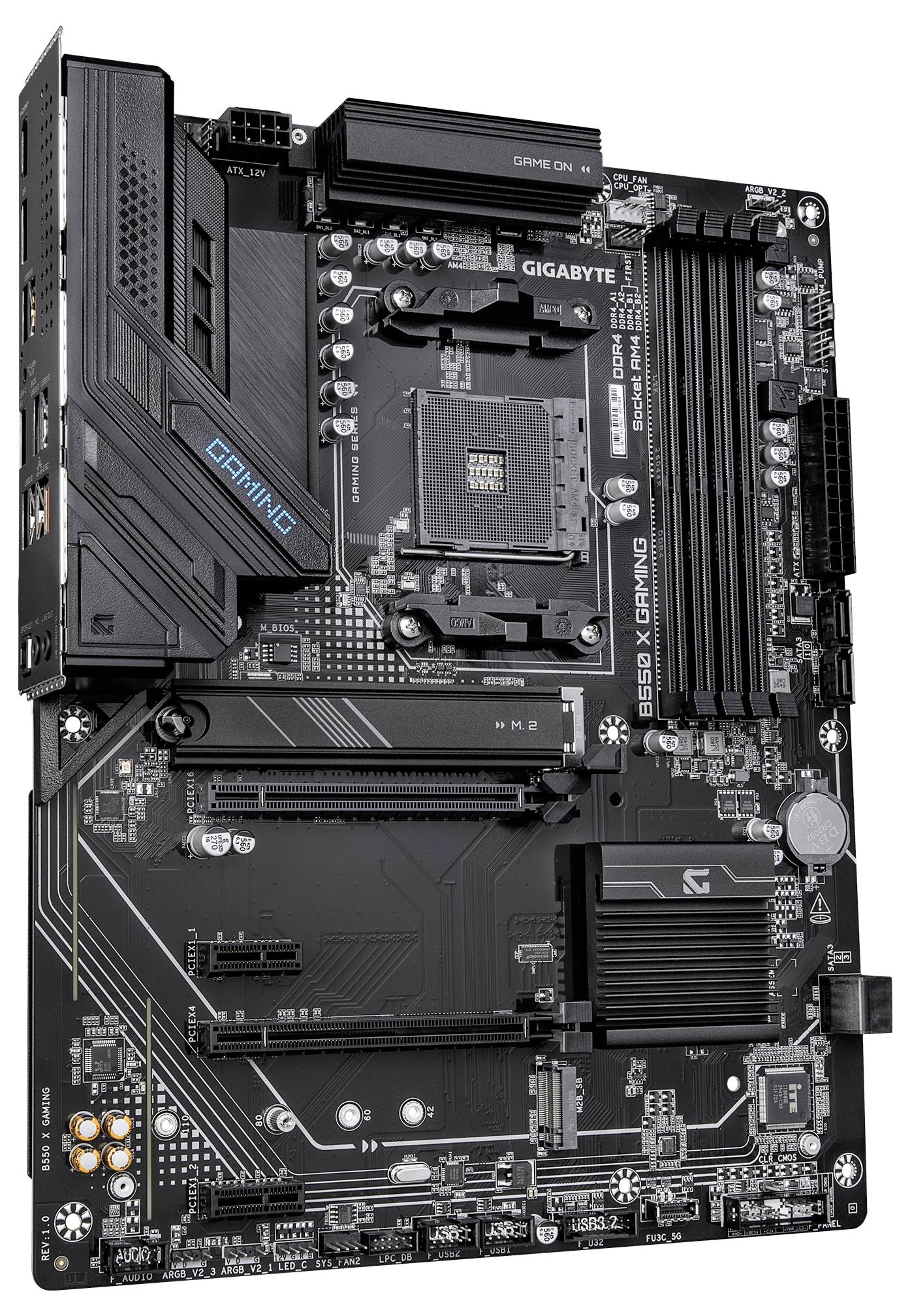 Gigabyte B550 X GAMING AM4 4xDDR4 HDMI Carte mère Facteur de forme (détails) ATX-2