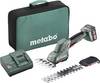 Metabo 601608500 PowerMaxx SGS 12 Q sans fil Cisaille à gazon avec batterie, avec chargeur 12 V Li-Ion