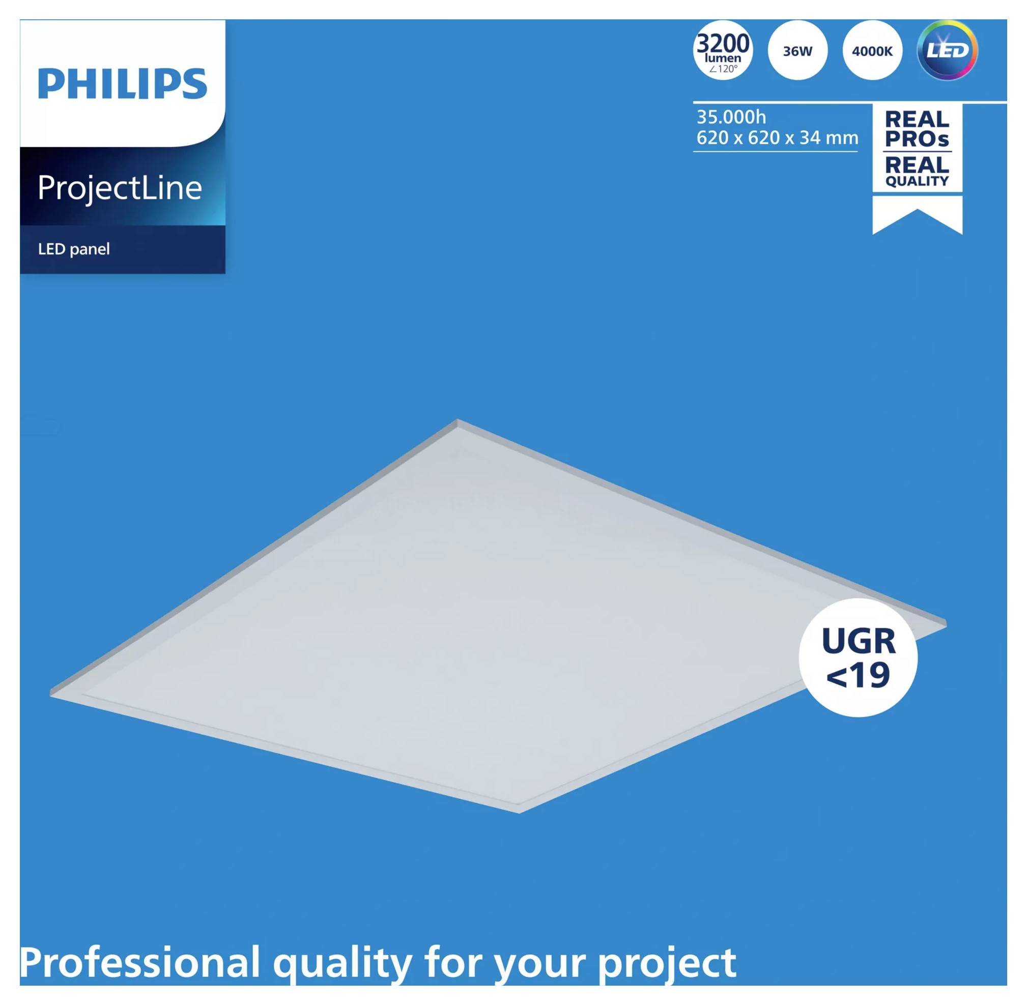 Philips 8719514955301 Panneau à LED blanc-4