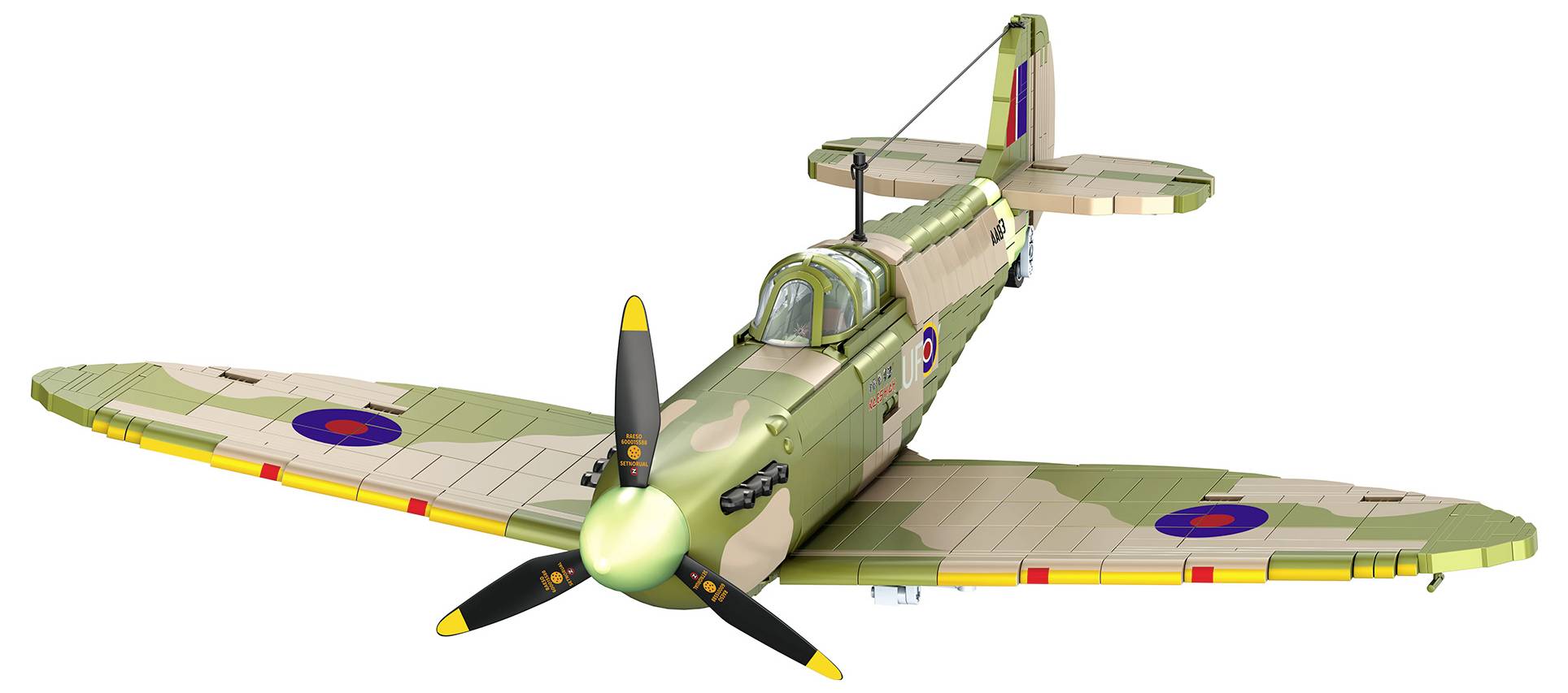 Revell 00962 "Iron Maiden Spitfire MK.II Aces High" - Brick System Kit 1:18-3