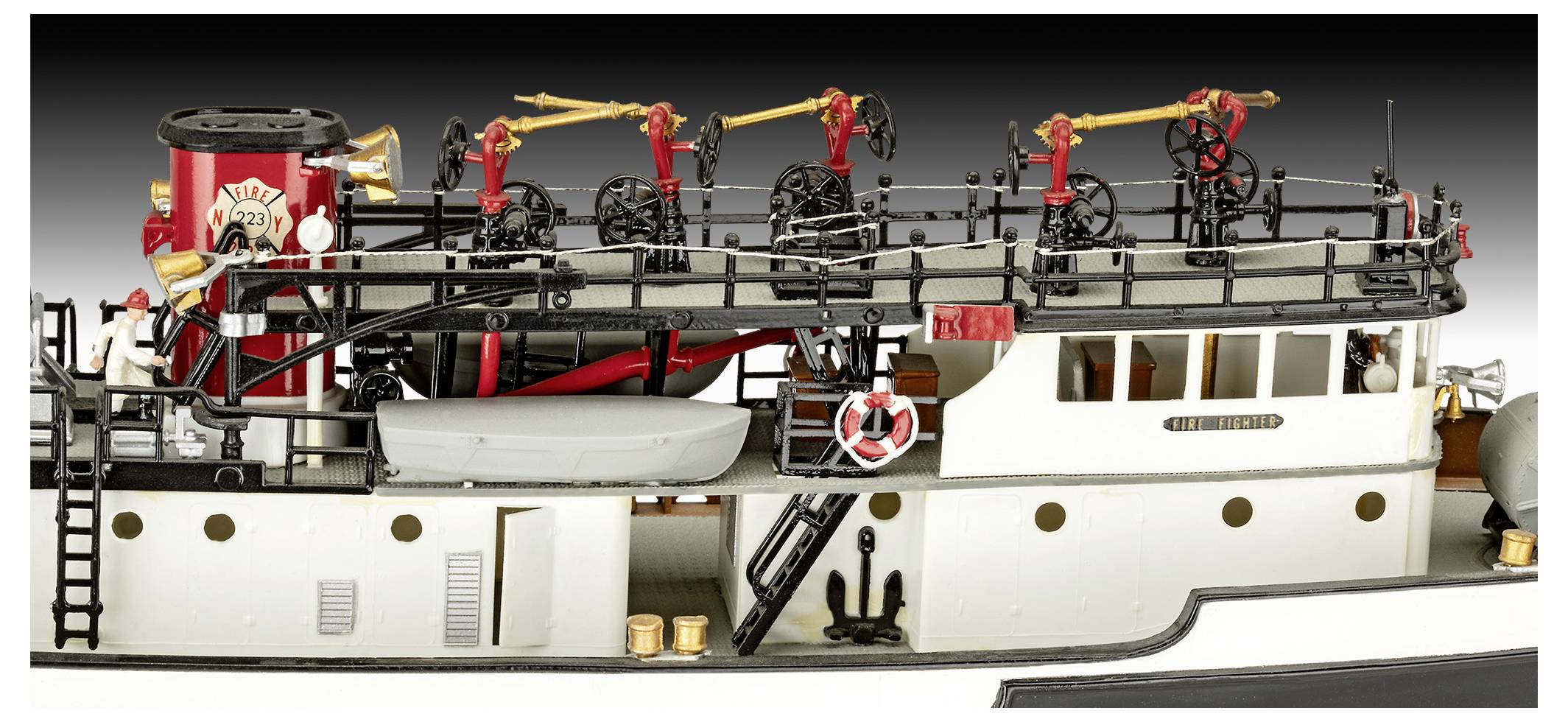Revell 05197 "The Firefighter" Maquette de bateau 1:87-3