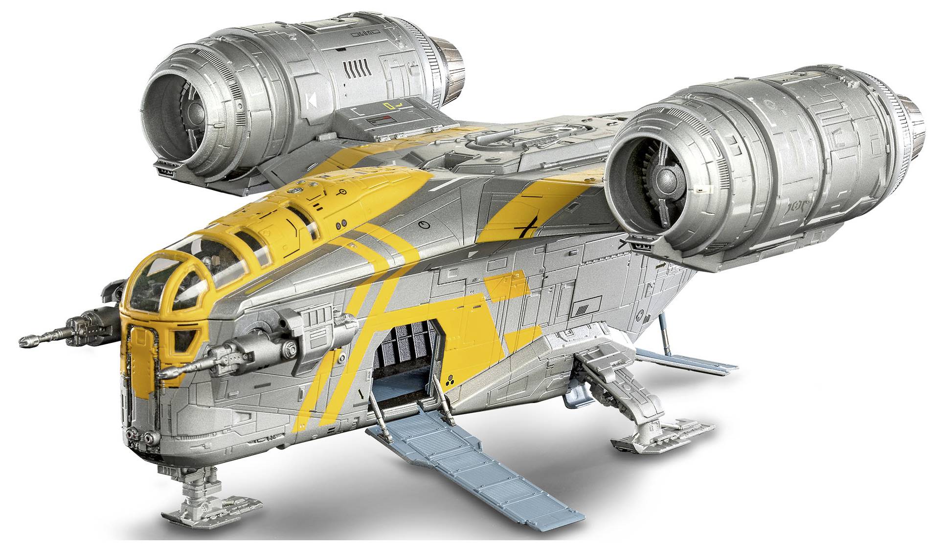 Revell 06747 "The Mandalorian und Grogu: Razor Crest™" Maquette de véhicule spatial 1:72-1
