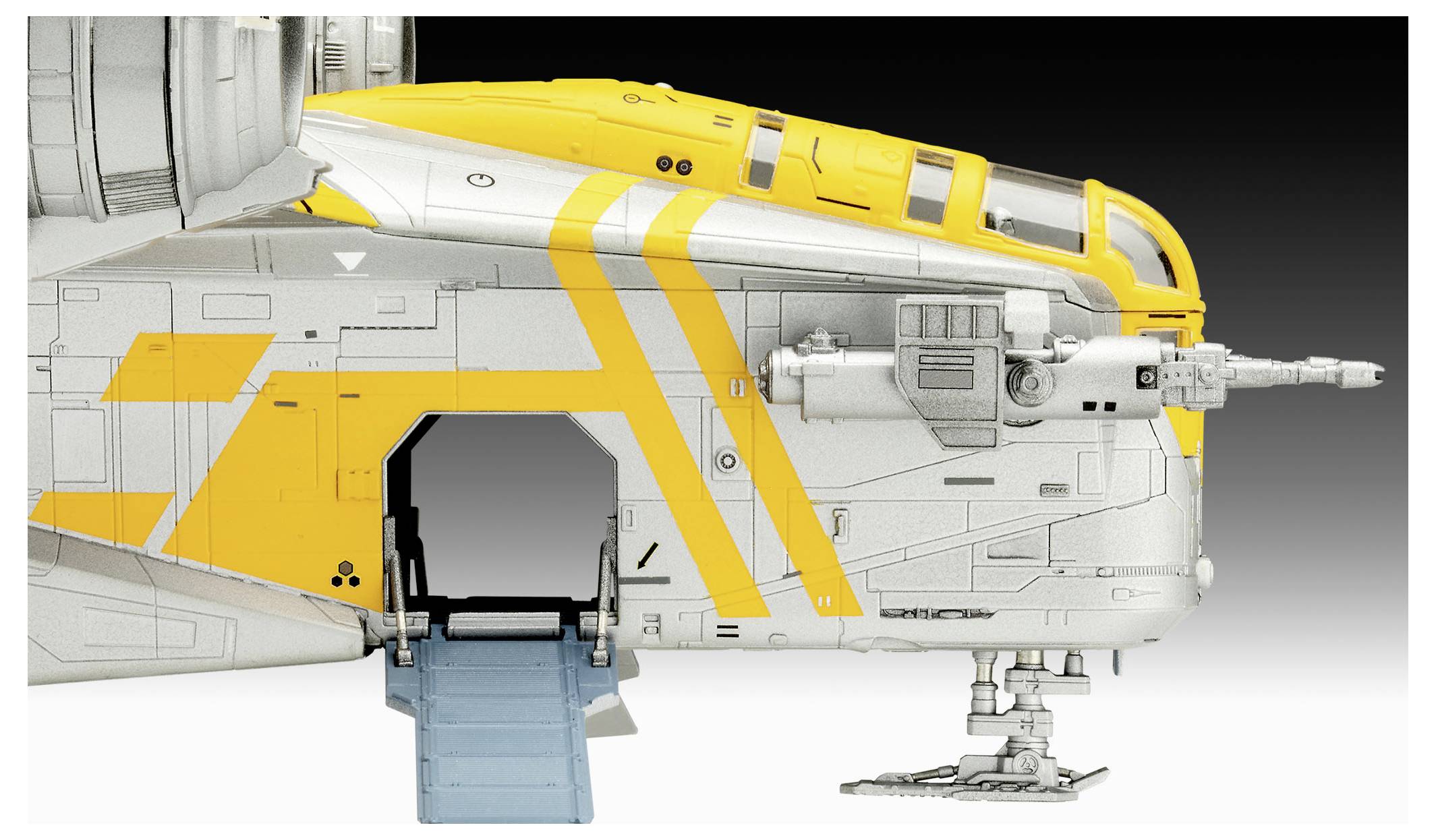Revell 06747 "The Mandalorian und Grogu: Razor Crest™" Maquette de véhicule spatial 1:72-8