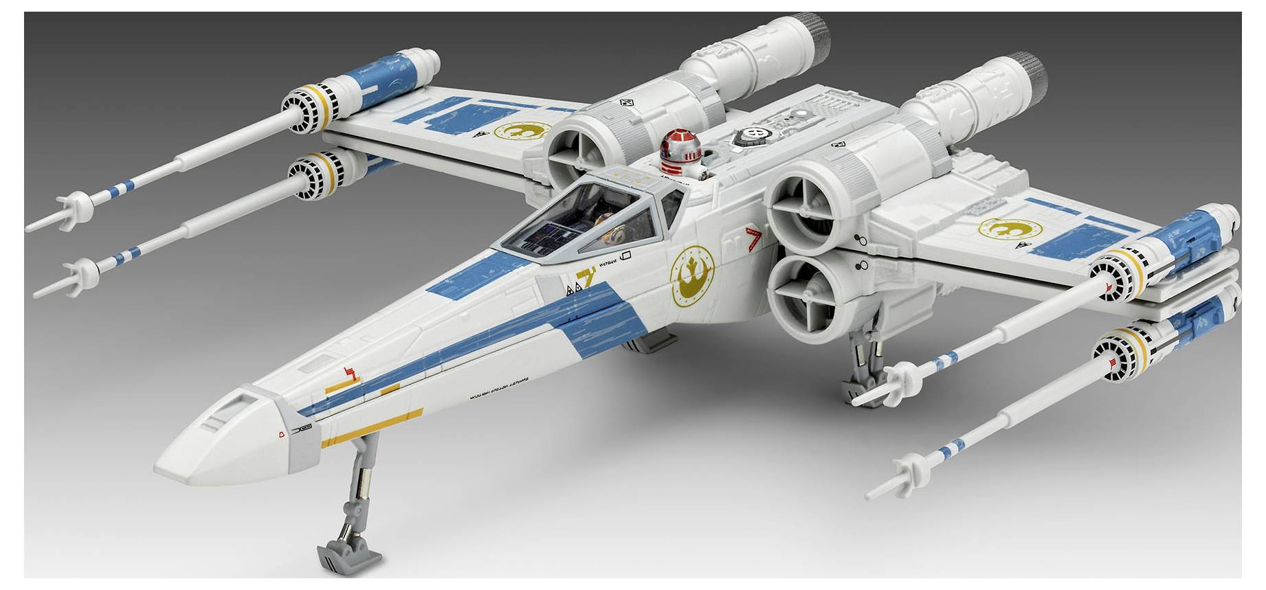 Revell 06791 "The Mandalorian: New Republic X-Wing Fighter" Maquette de véhicule spatial 1:57-3