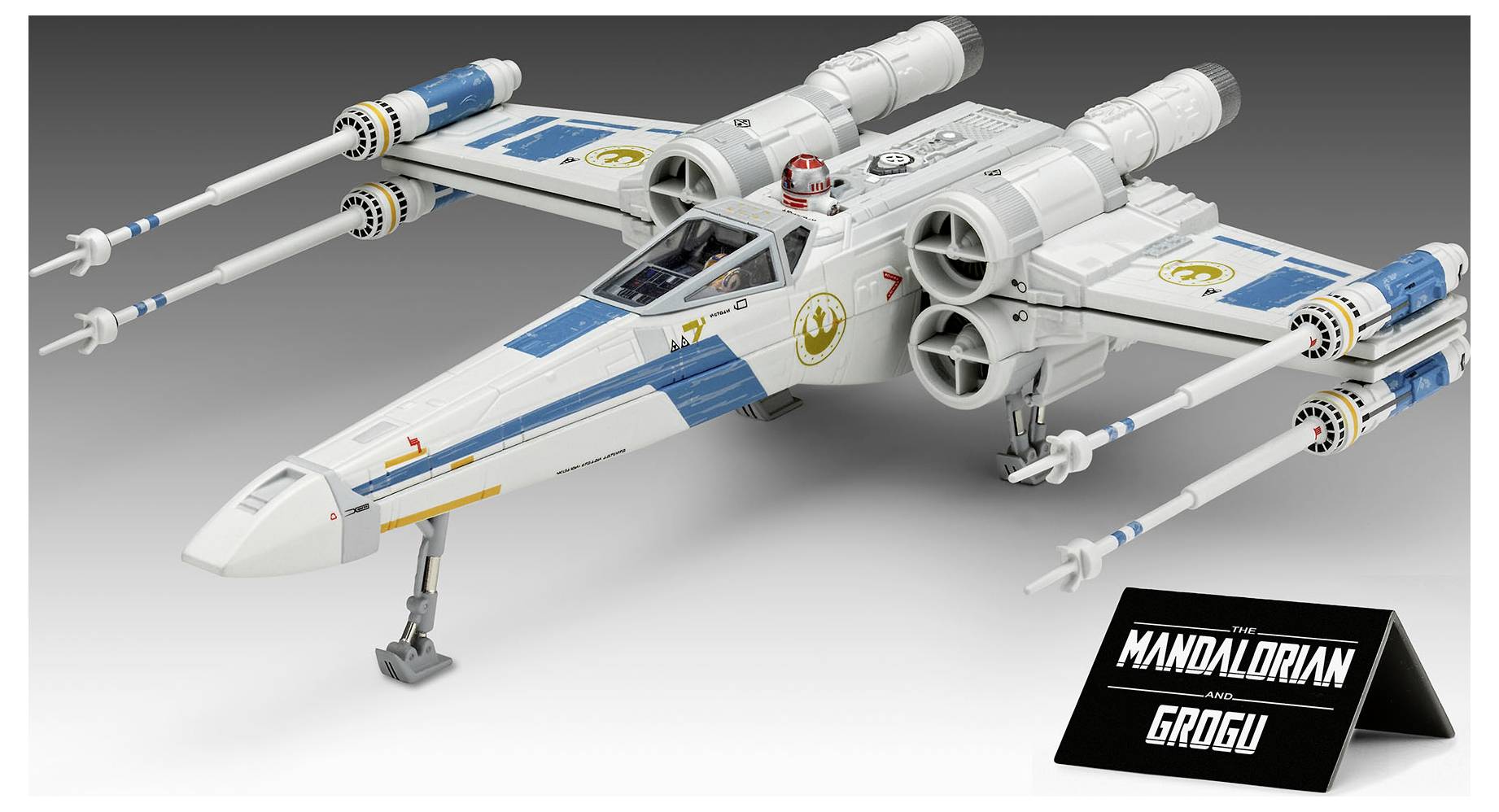 Revell 06791 "The Mandalorian: New Republic X-Wing Fighter" Maquette de véhicule spatial 1:57-4