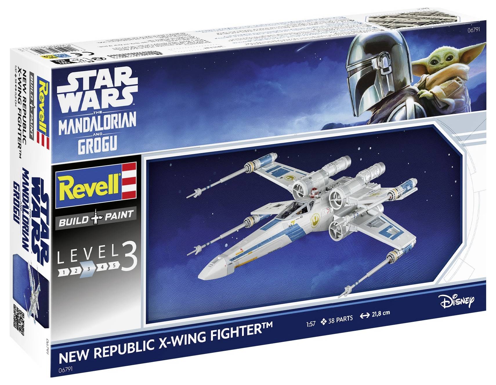Revell 06791 "The Mandalorian: New Republic X-Wing Fighter" Maquette de véhicule spatial 1:57-5