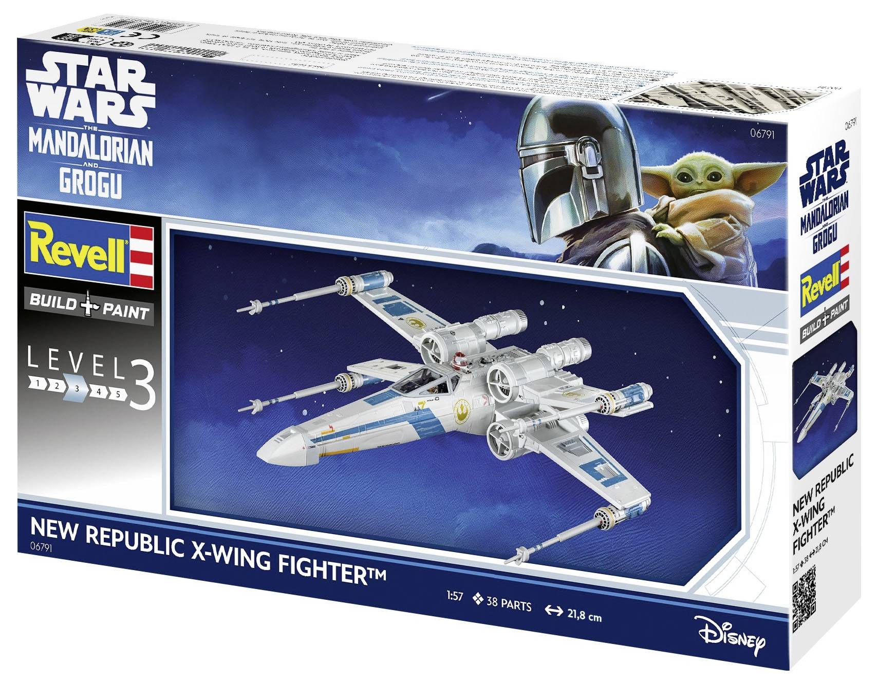 Revell 06791 "The Mandalorian: New Republic X-Wing Fighter" Maquette de véhicule spatial 1:57-7