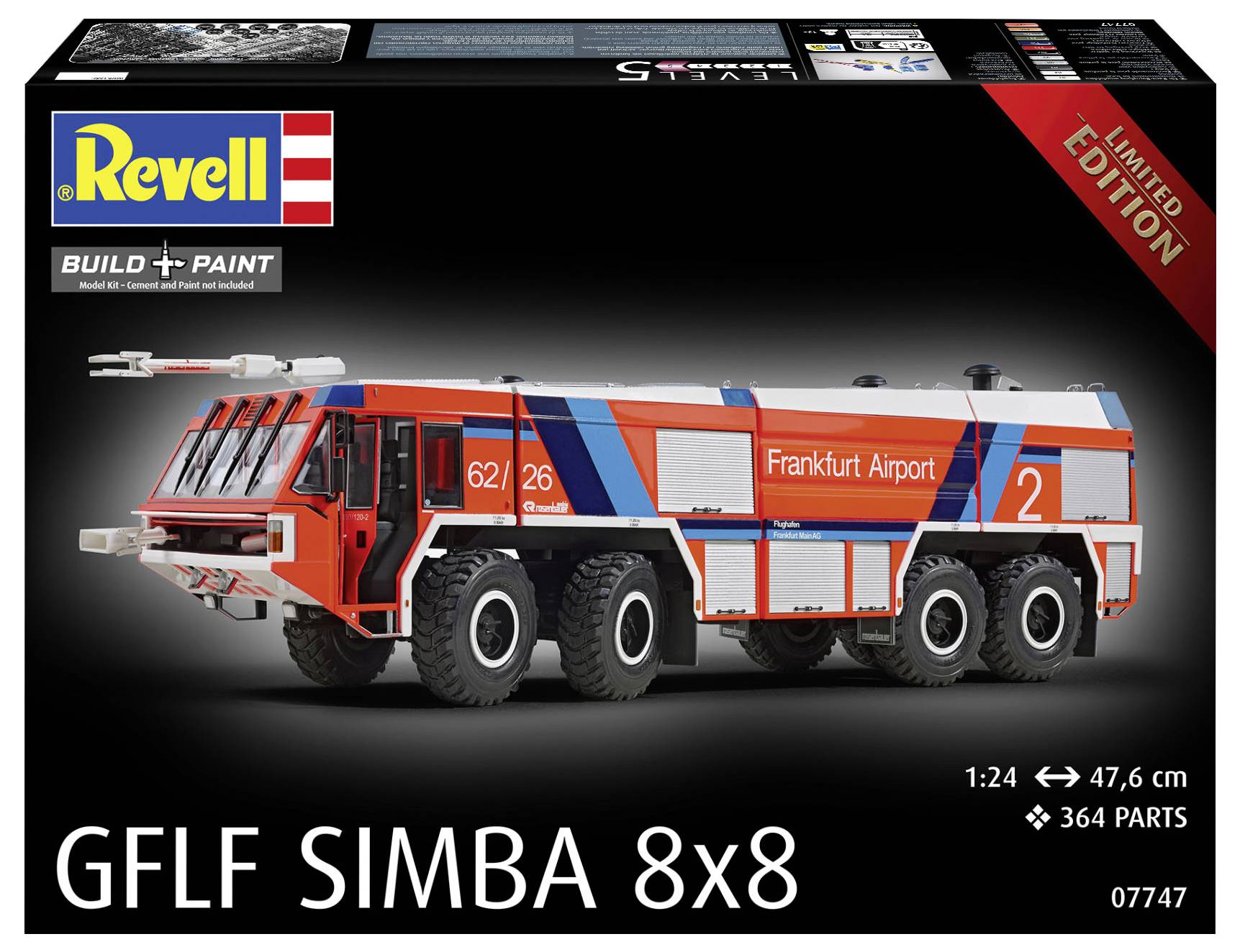 Revell 07747 GFLF Simba 8x8 Maquette de véhicule de pompier 1:24-4