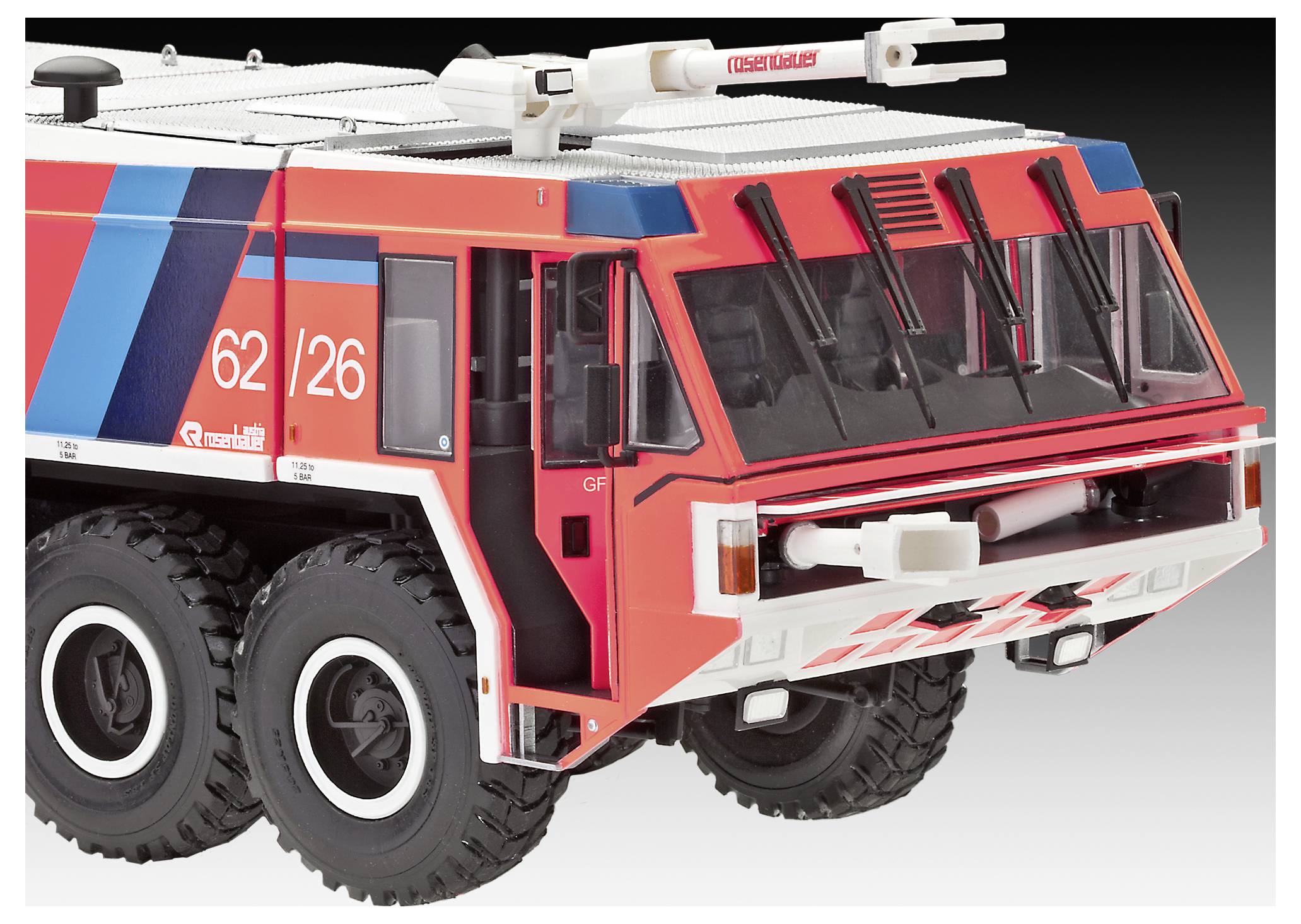 Revell 07747 GFLF Simba 8x8 Maquette de véhicule de pompier 1:24-5
