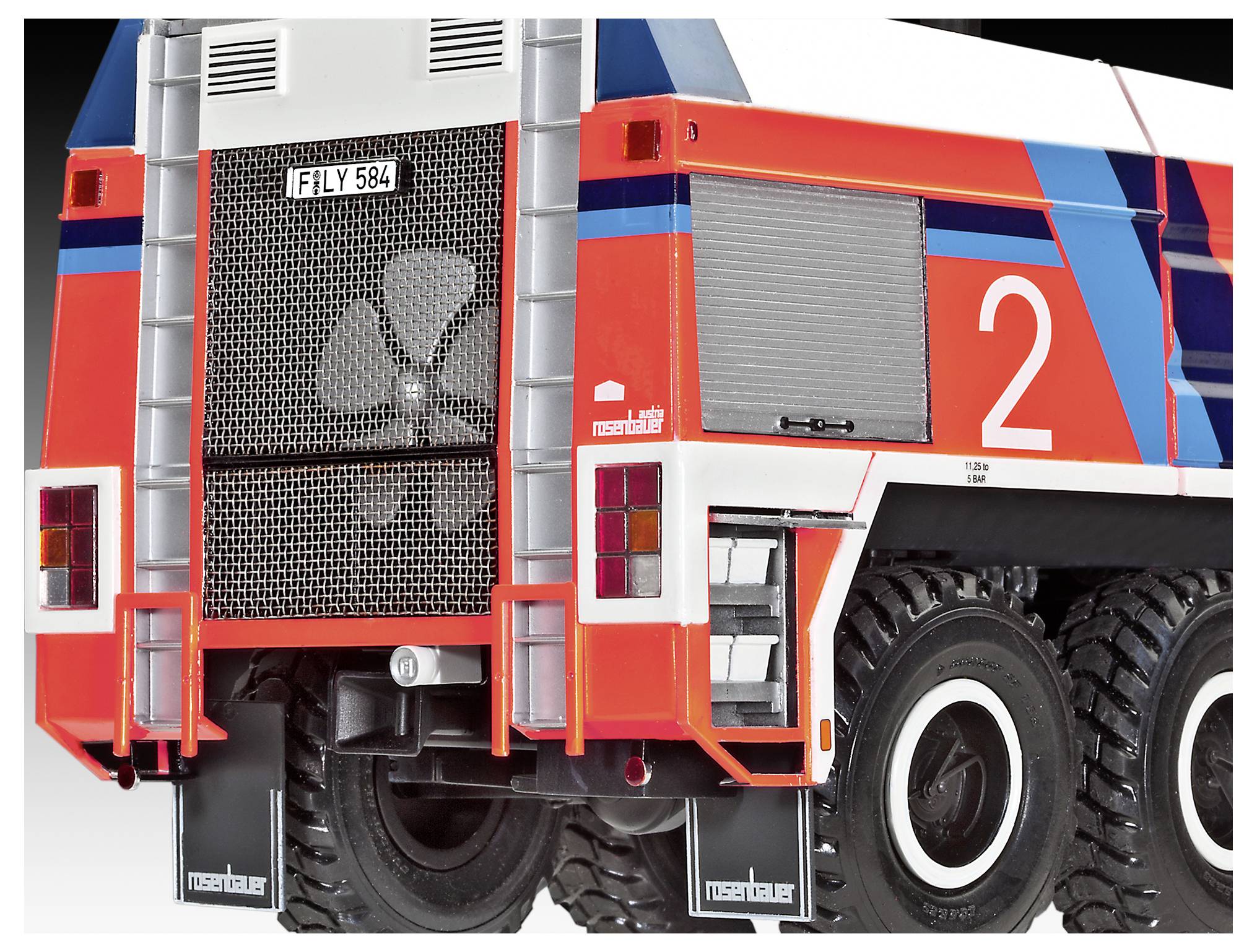 Revell 07747 GFLF Simba 8x8 Maquette de véhicule de pompier 1:24-10
