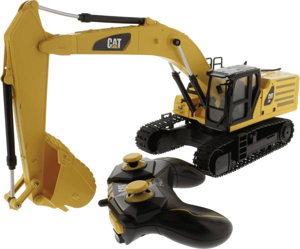 Carrera 37025005 Cat® 336 Löffelbagger (B/O) 1:24 Engin de chantier électrique Véhicule de chantier
