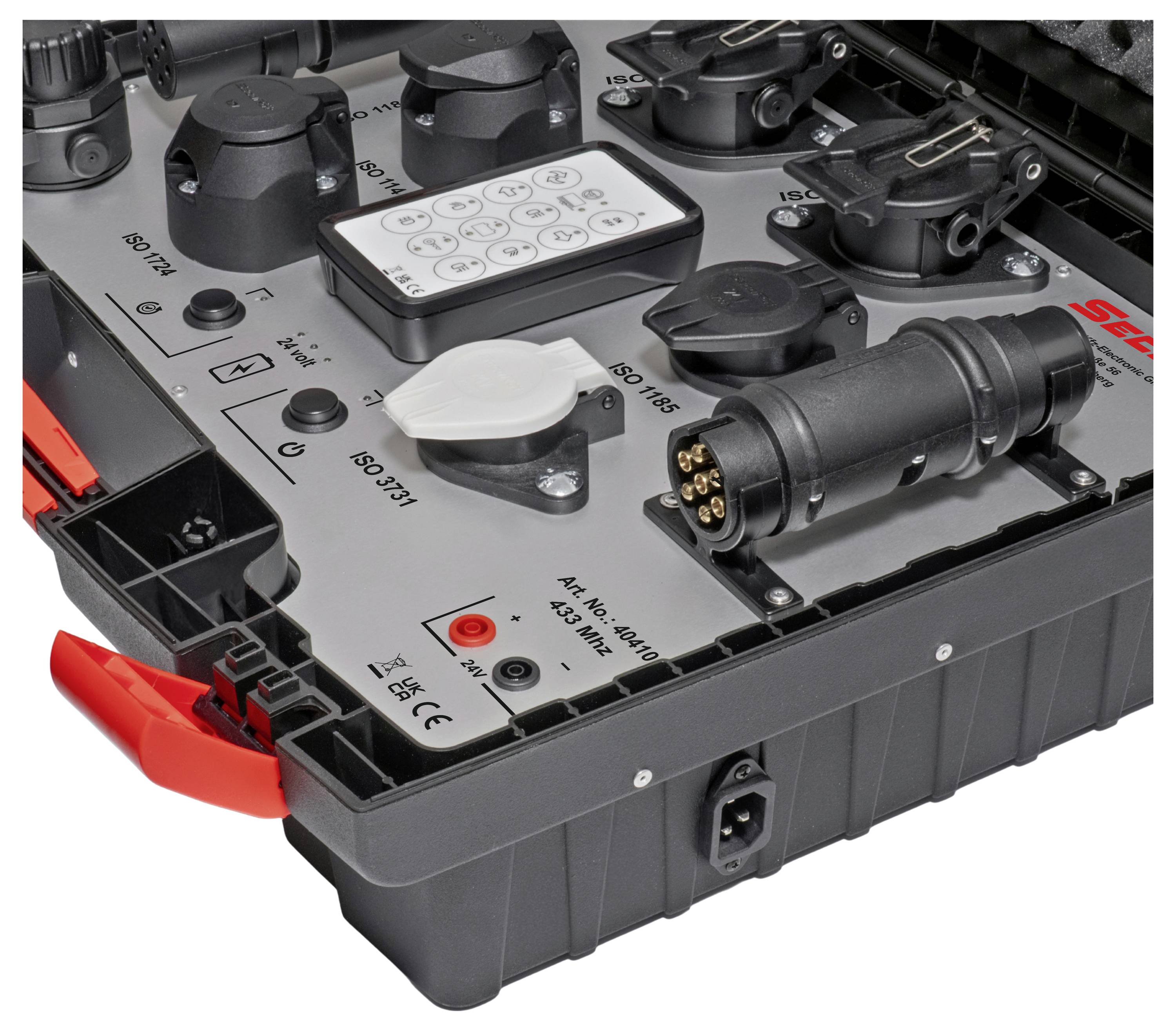 SecoRüt 40410.2 Profi Mallette de test sans fil pour remorque 12 V, 24 V-1