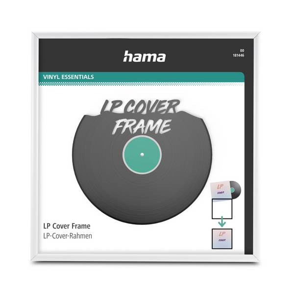 Hama 00181446 Cadre photo amovible  (l x P) 315 mm x 315 mm blanc