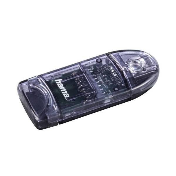 Hama    Hub / lecteur de carte mémoire externe    USB  anthracite