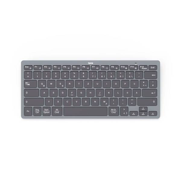 Hama  sans fil Clavier allemand, QWERTZ noir