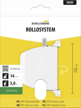 Schellenberg 50503 Systèmes de volets roulants Adapté à (systèmes de volets roulants) Schellenberg Mini