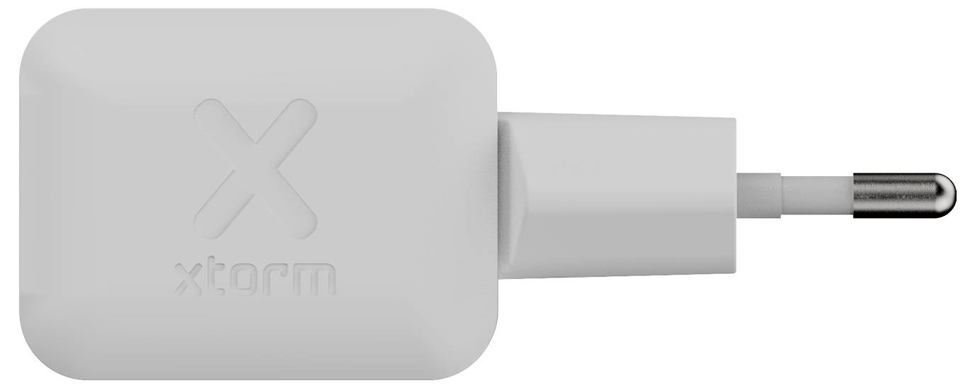 Chargeur mural USB White Xstorm avec prise européenne à deux broches