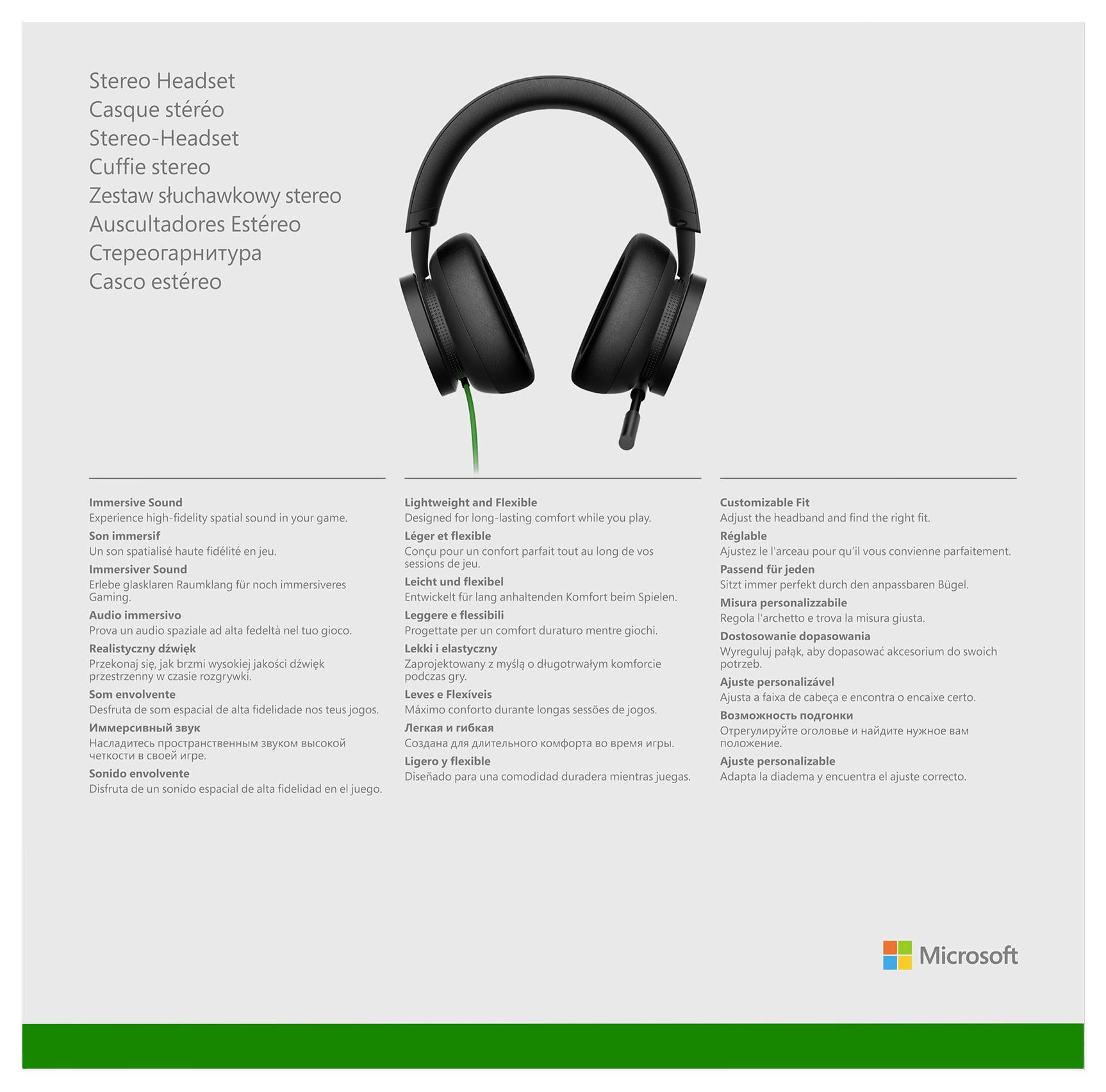Microsoft XBOX Stereo Headset (P) Contrôleur-9