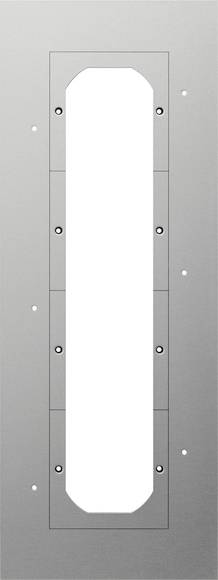 GIRA 129900 Plaque de montage argent