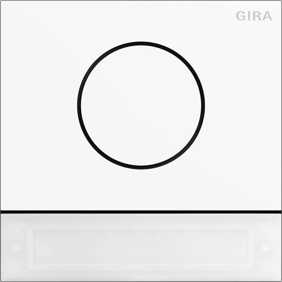 GIRA 5569902 Module de station de porte blanc