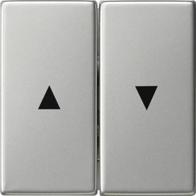 GIRA Bouton à bascule acier inoxydable 0294600 1 pc(s)