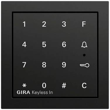 <br>  GIRA<br>  Module de clavier à code<br>  <br>  <br>  <br>  <br>  noir<br>  260574<br>  1 pc(s)<br>